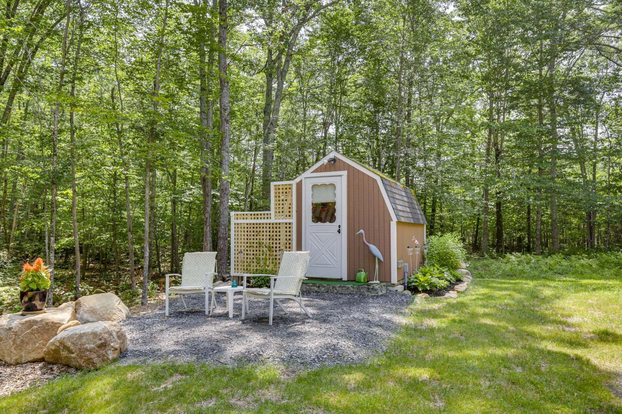 Maine Cottage With Dock And Kayaks, Near Augusta! Buitenkant foto